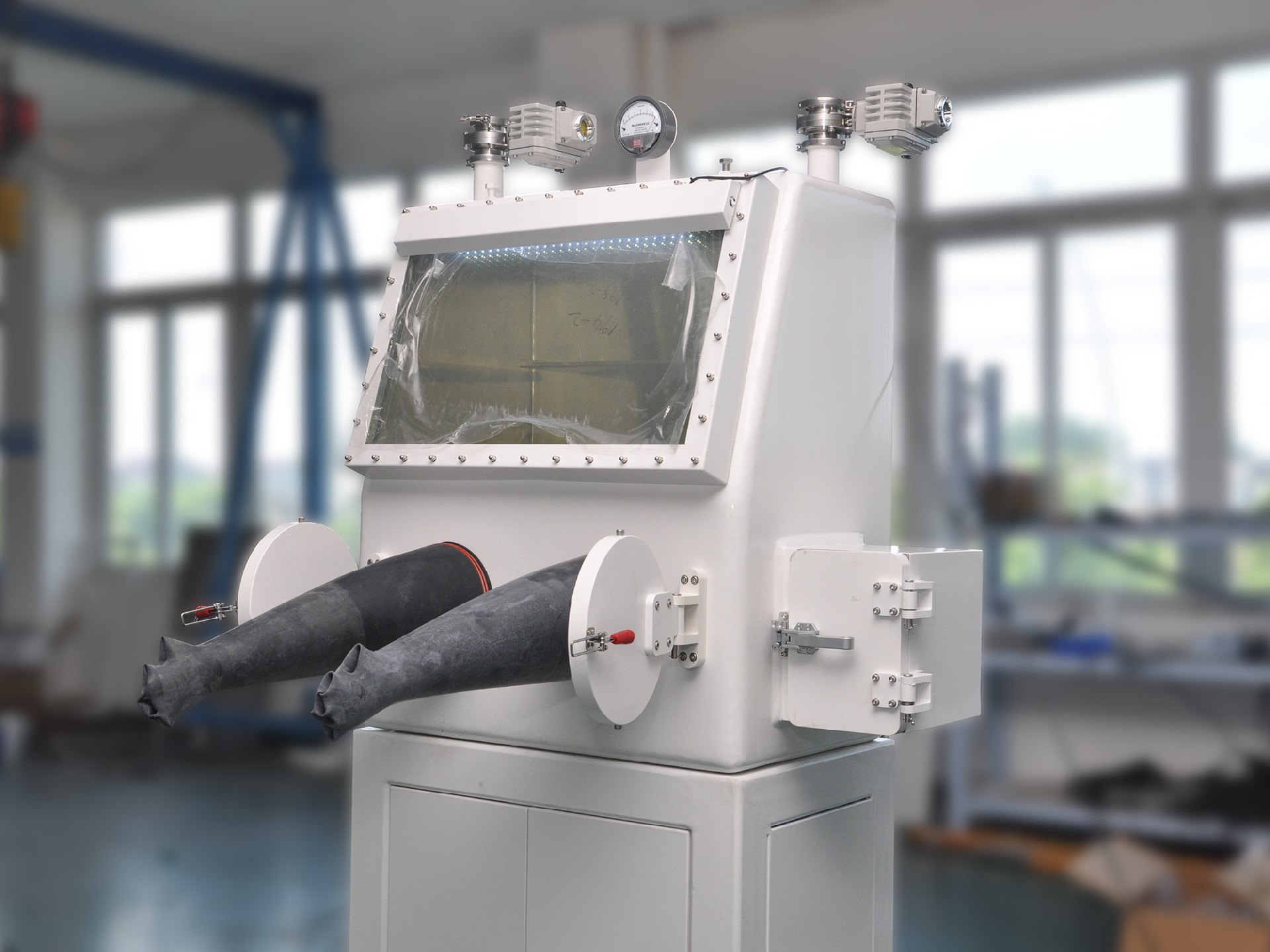 核动力研究院定制屏蔽手套箱、薄壁手套箱